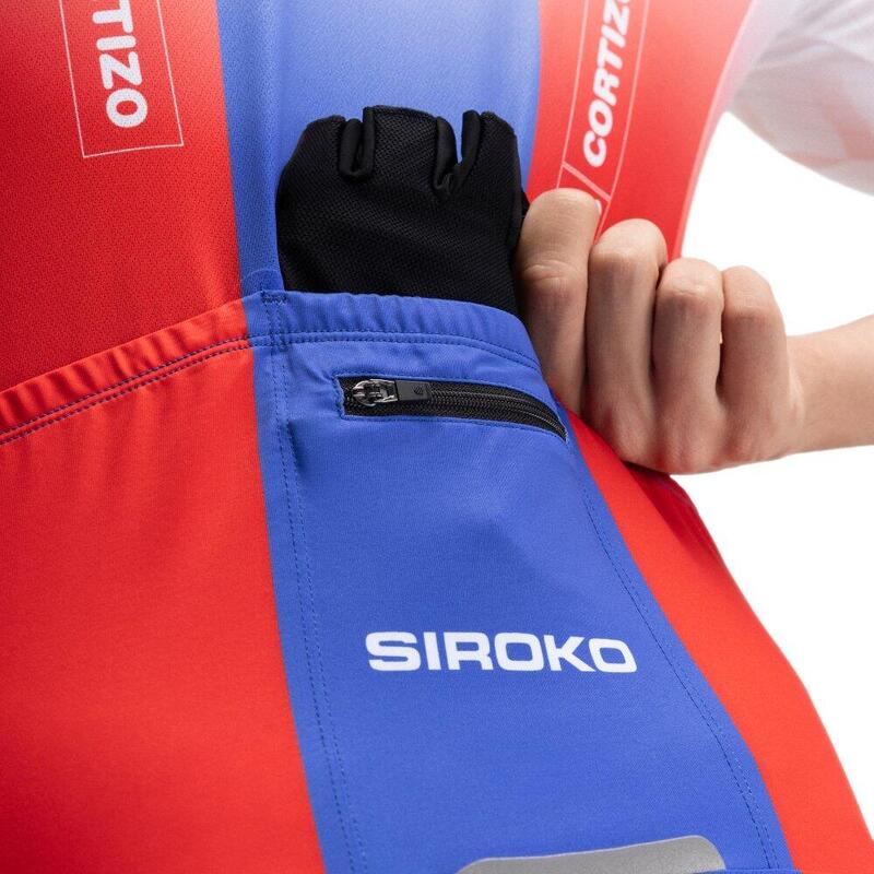 Pánský cyklistický dres s krátkým rukávem burgos burpellet bh x siroko BBB