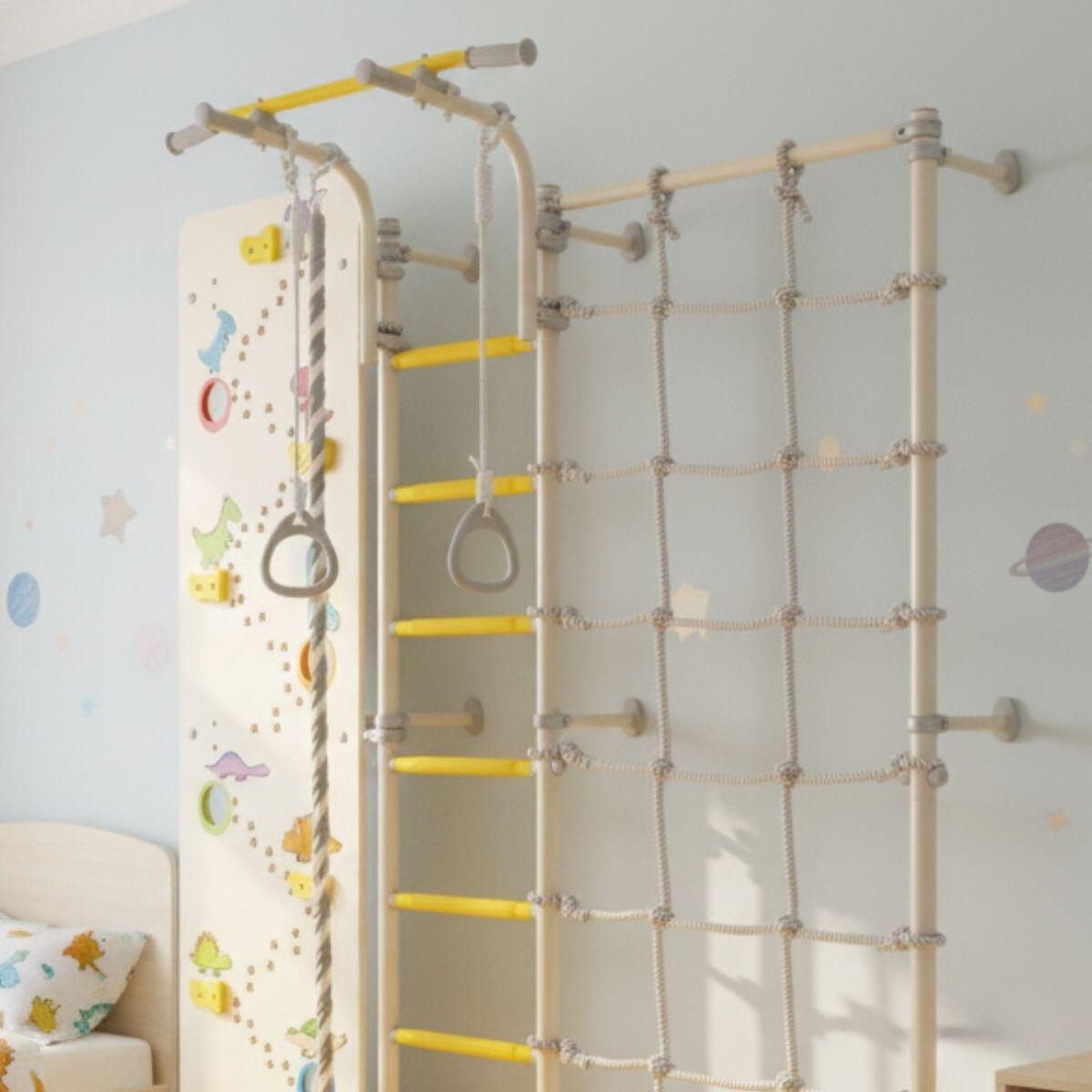 Espalier per Bambini con Parete d'Arrampicata Dino Rete Kometa Next 3 Provence 3/7