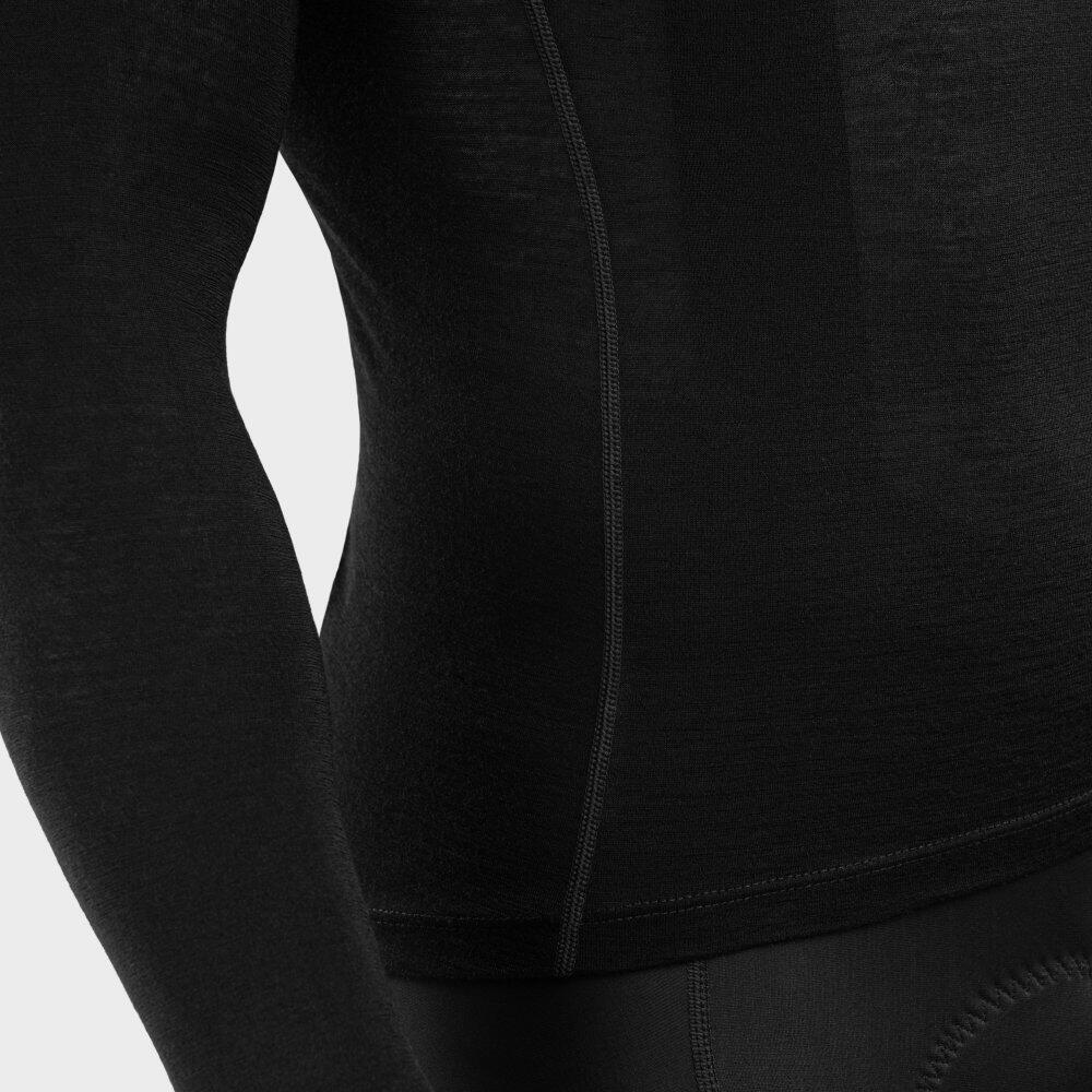 Camisola interior lã ciclismo homem SRX Typhoon Preto 6/7