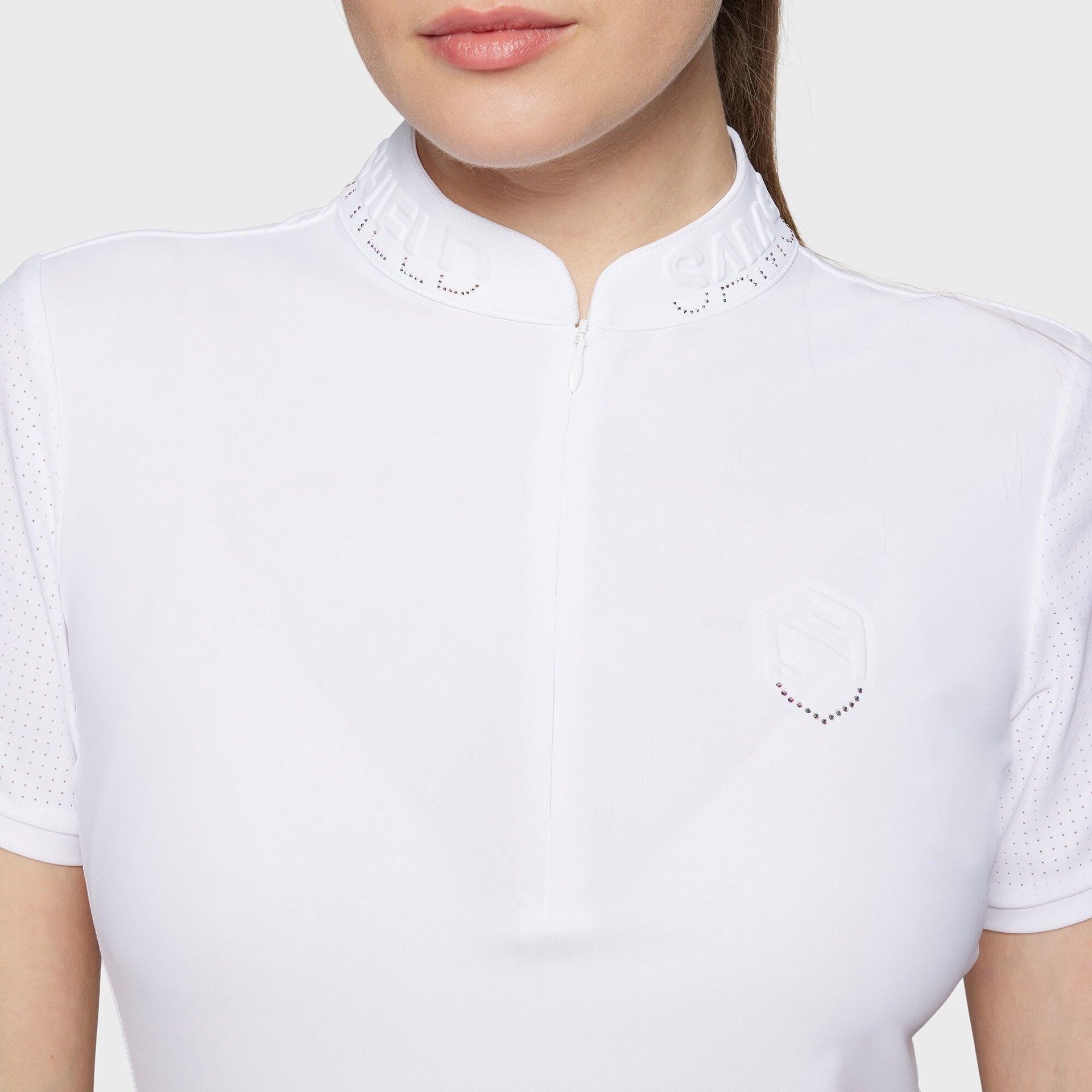 Samshield Paloma Wedstrijdshirt Dames Ss25 Wit - 2/3