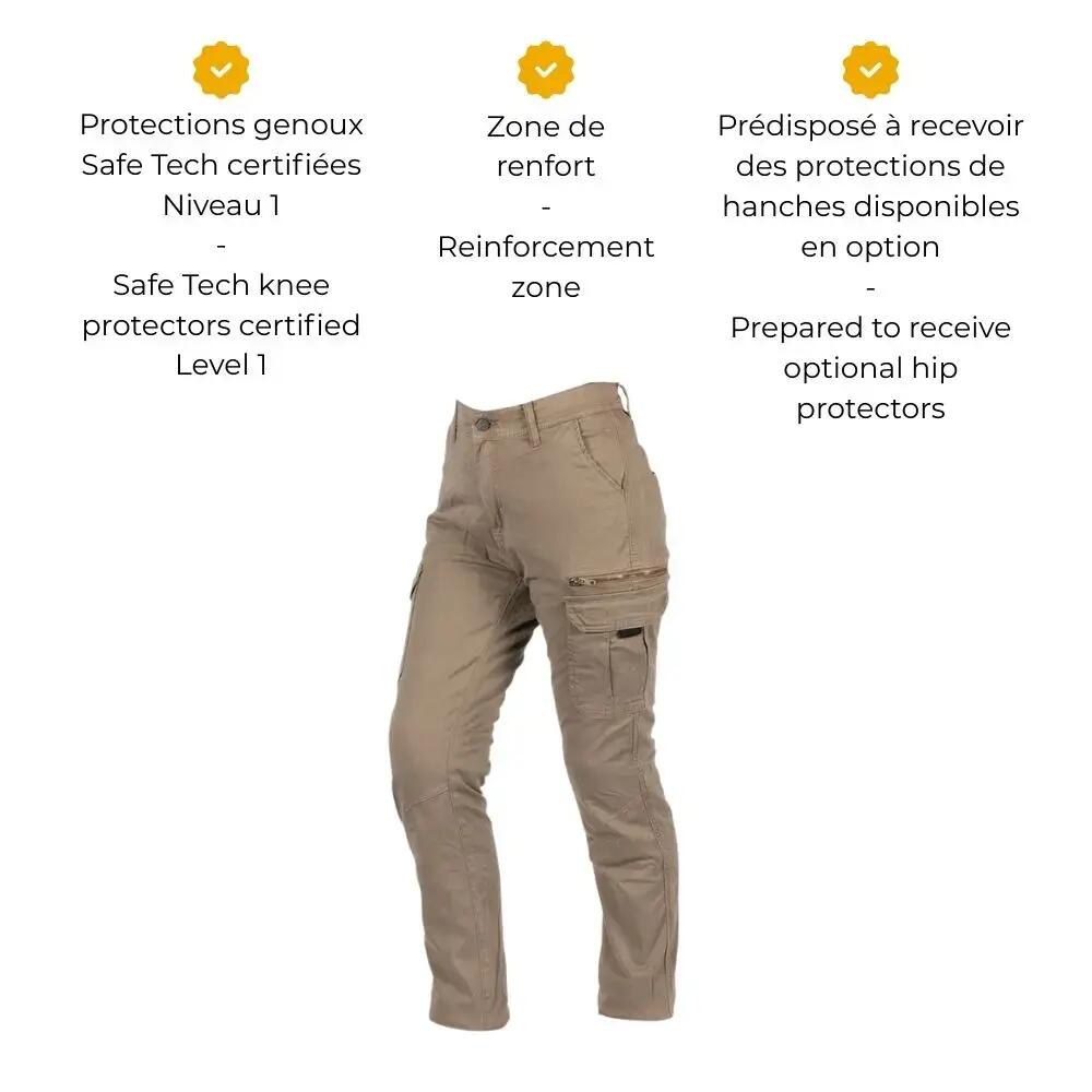 Pantalon moto femme certifié | NAZAIRE LADY 5/7