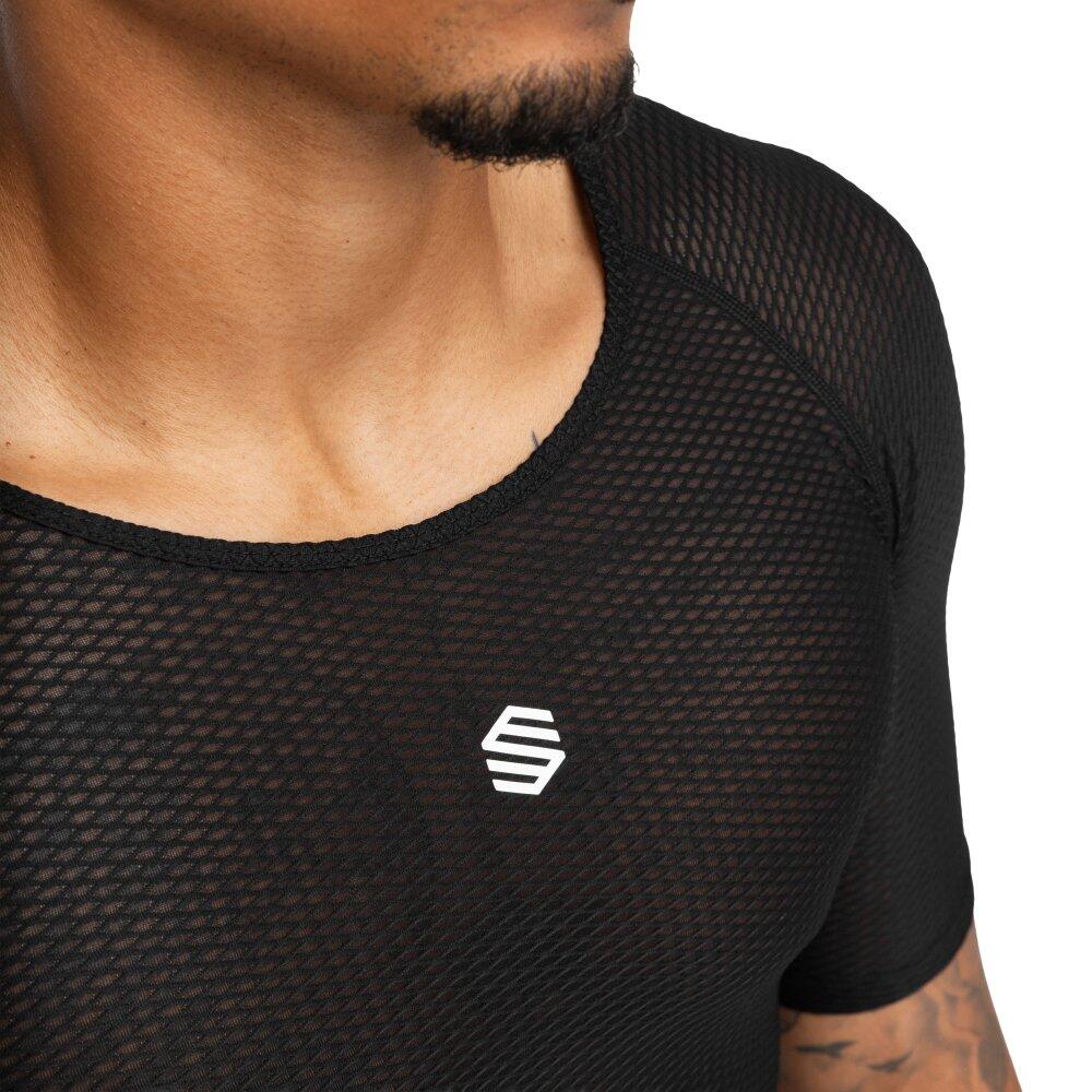 Maglia intima tecnica da ciclismo uomo Ultrablack Nero 5/7