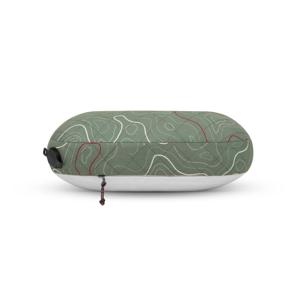 Oreiller de trekking gonflable Randonnée Homme et Femme Dinan Green Vert 5/6