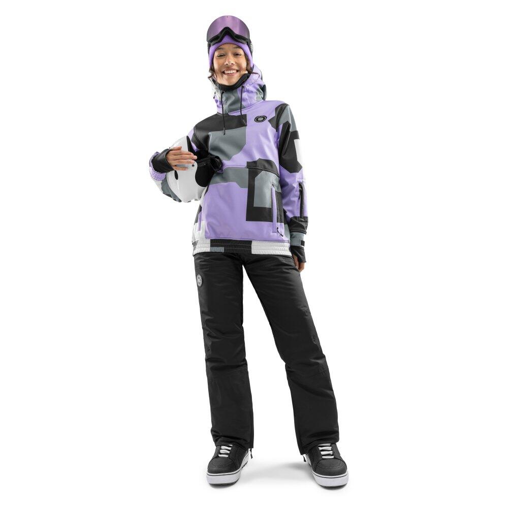 Damen Wintersport snowboardjacke für W1-W Tignes Lavendel 3/7