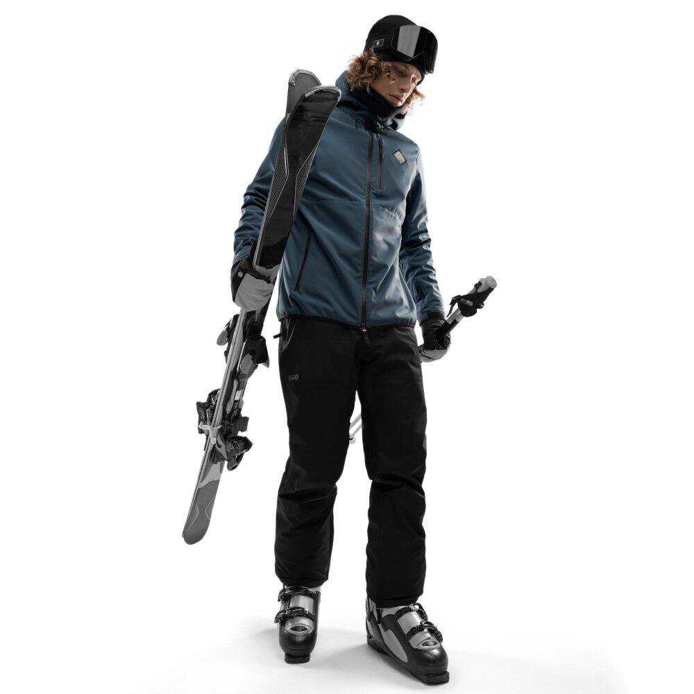 Herren Wintersport snowboardjacke für W2 Monsoon Blau 3/7