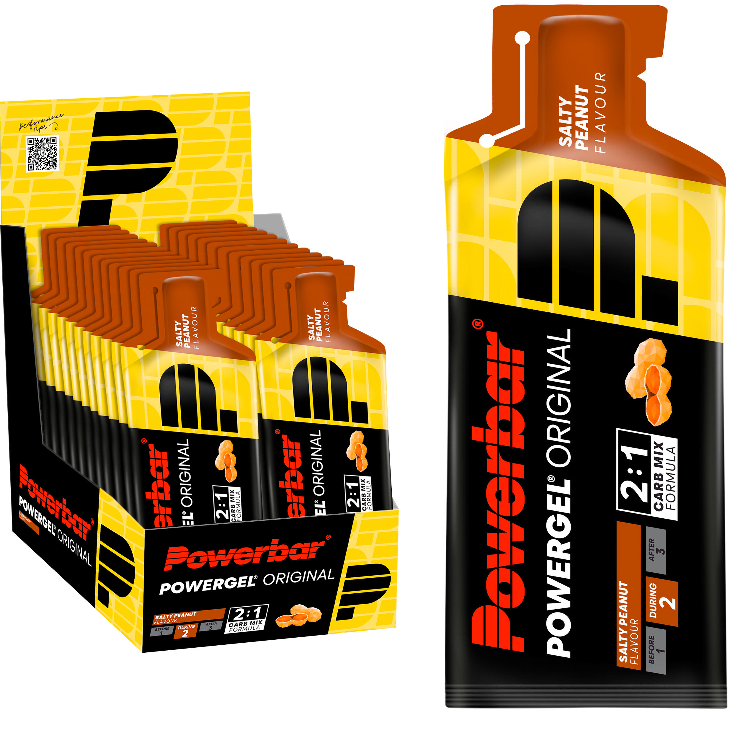 POWERBAR Gel PowerBar PowerGel Original 24x41gr Salty Peanut