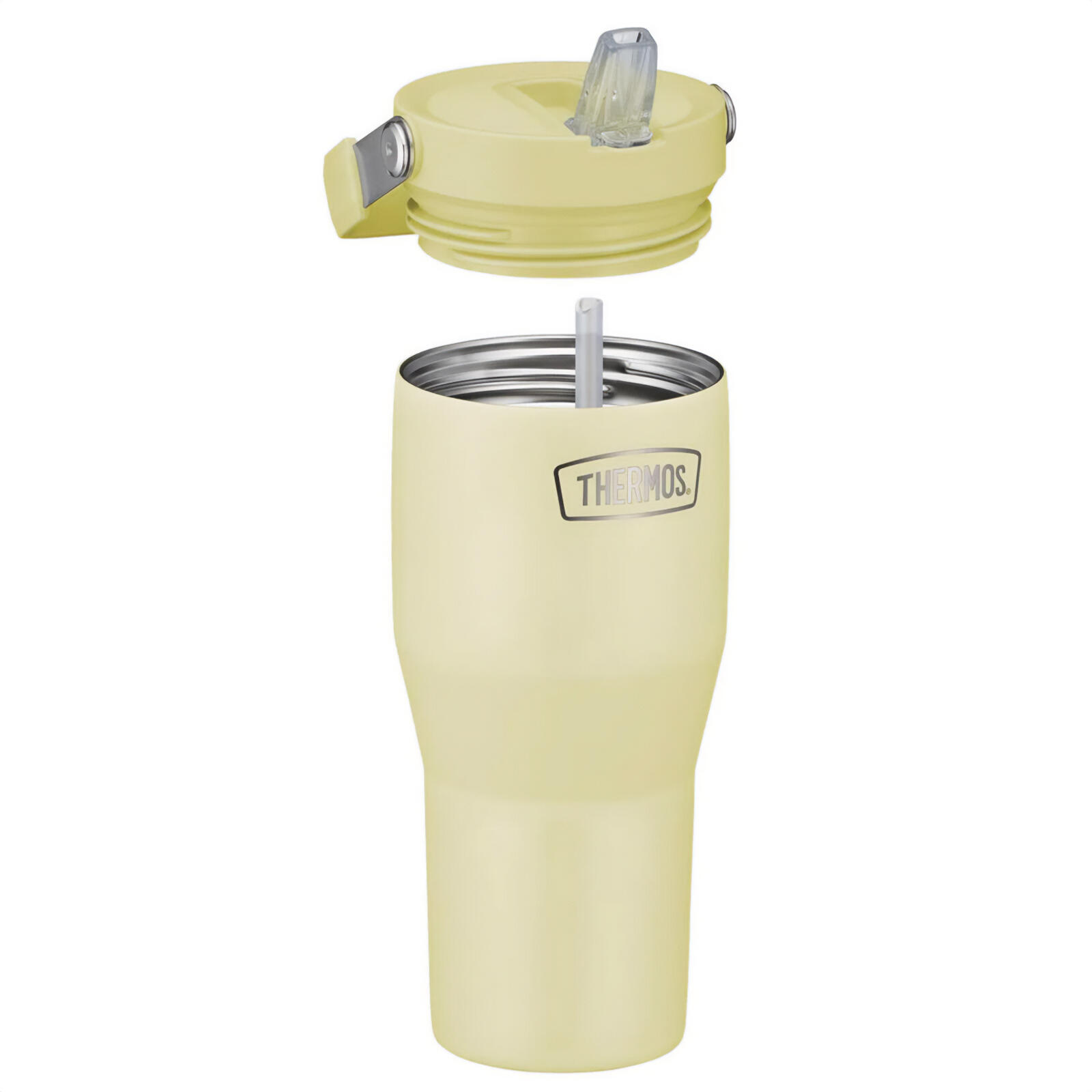 Geïsoleerde mok Refreshing Drinkfles Handvat Rietje 0,85 L 2/2