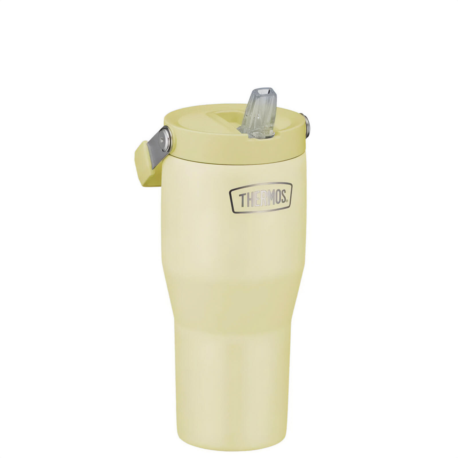 Thermos - Gobelet Refreshing Gobelet Isolant Bouteille À Boire Poignée Paille 0,85 L - Verre - Beige - Decathlon