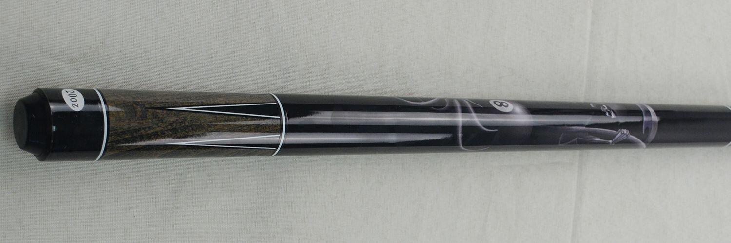 John West Poolball Fun 1 – Taco de billar de 2 piezas, 147 cm, diseño UV 5/7