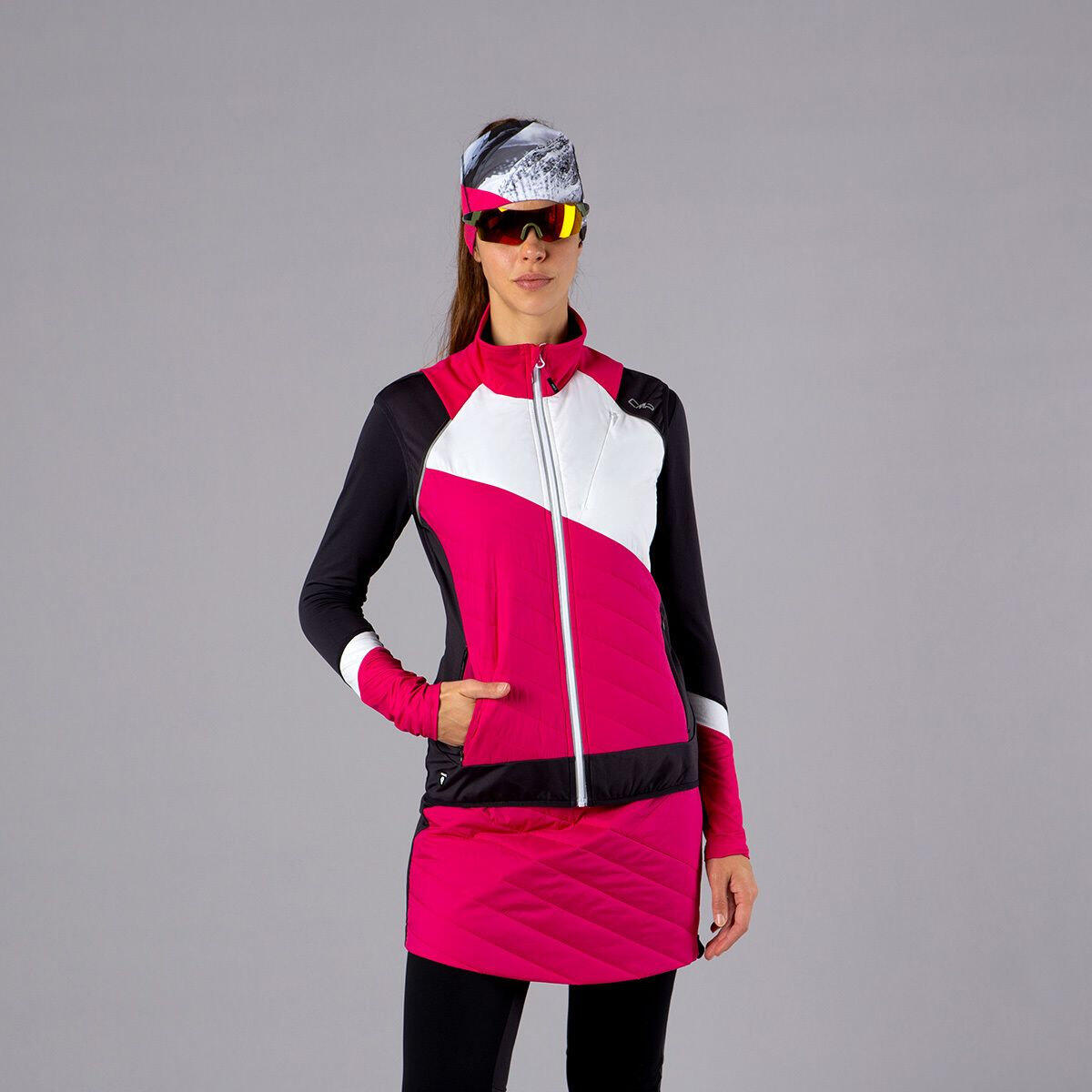 Chaqueta de manga desmontable para mujer CMP hybrid 7/7