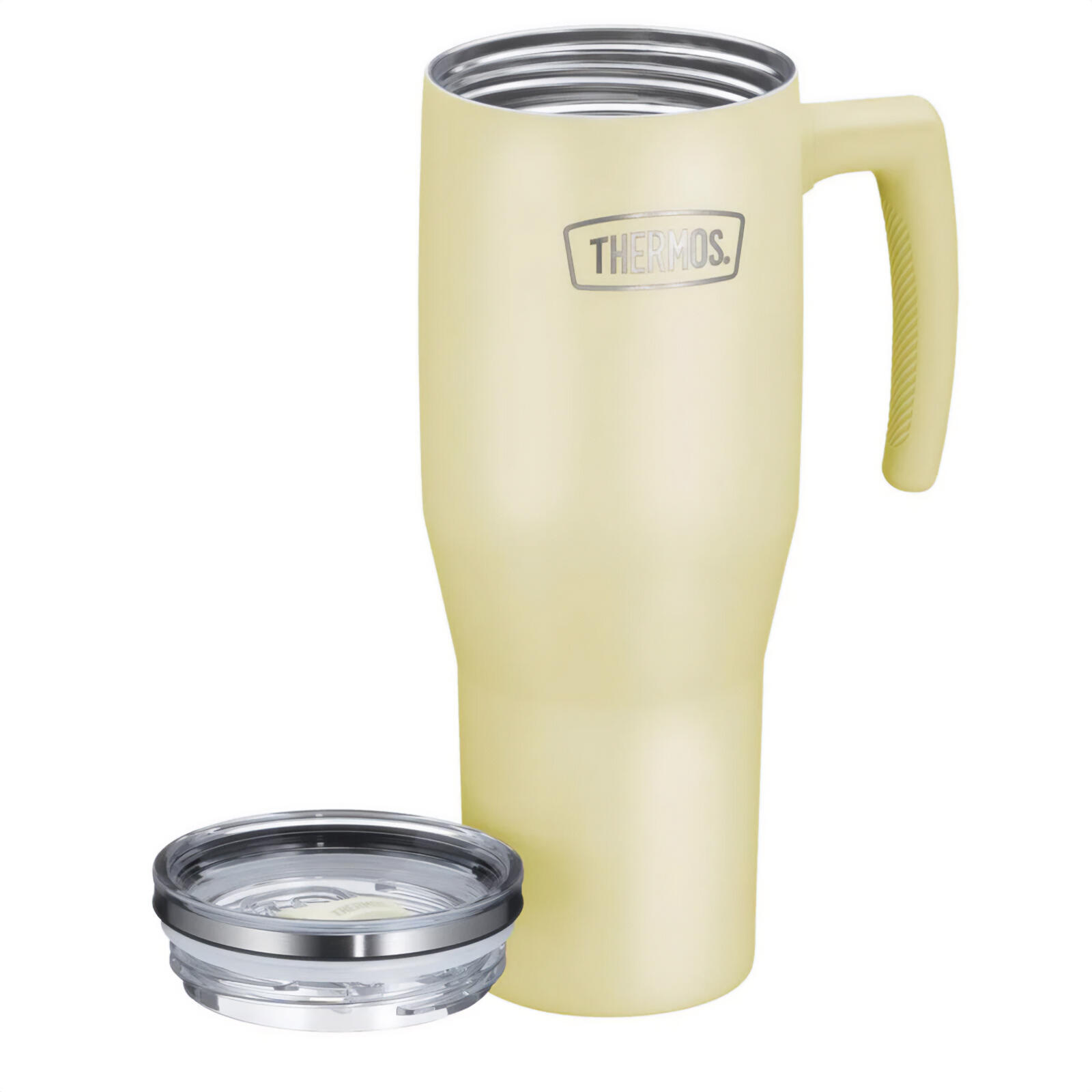 Tazza isolata Refreshing Bottiglia da bere Maniglia Cannuccia 1,1 L 2/4