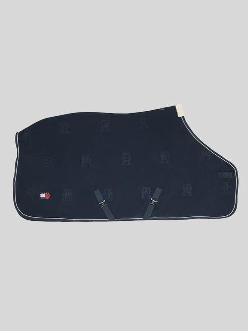 Tommy Hilfiger Equestrian Oxford Fleece Deken Rood - 2/5
