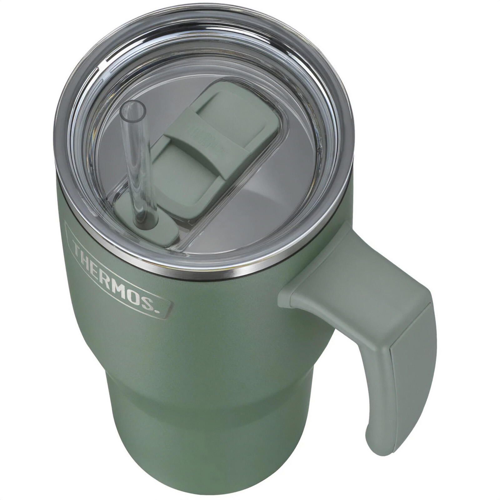 Geïsoleerde mok Refreshing Drinkfles Handvat Rietje 0,85 L 4/4