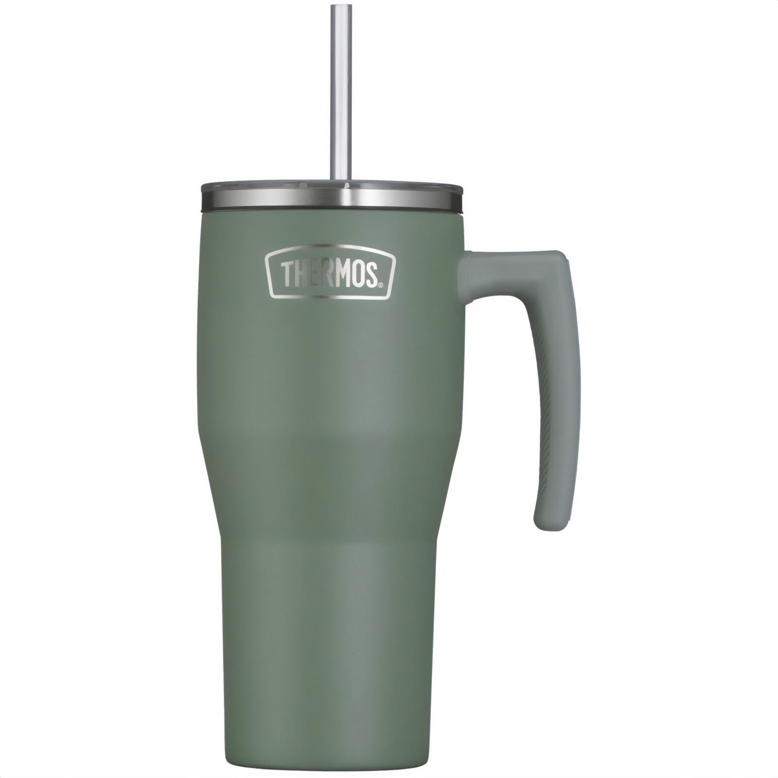 Thermos - Gobelet Refreshing Gobelet Isolant Bouteille À Boire Poignée Paille 0,85 L - Verre - Vert - Decathlon
