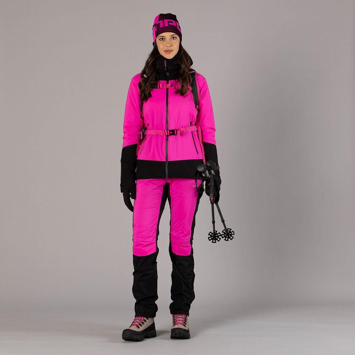 Chaqueta de esquí con capucha fija para mujer CMP 3/3