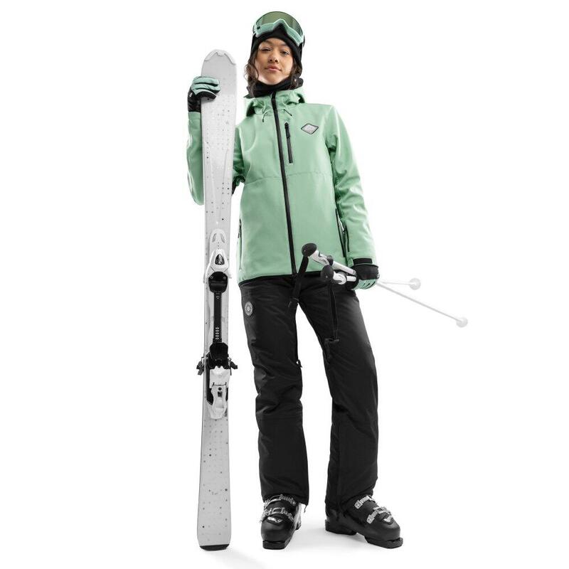 Jacheta de snowboard pentru femei W2-W Emerald Verde