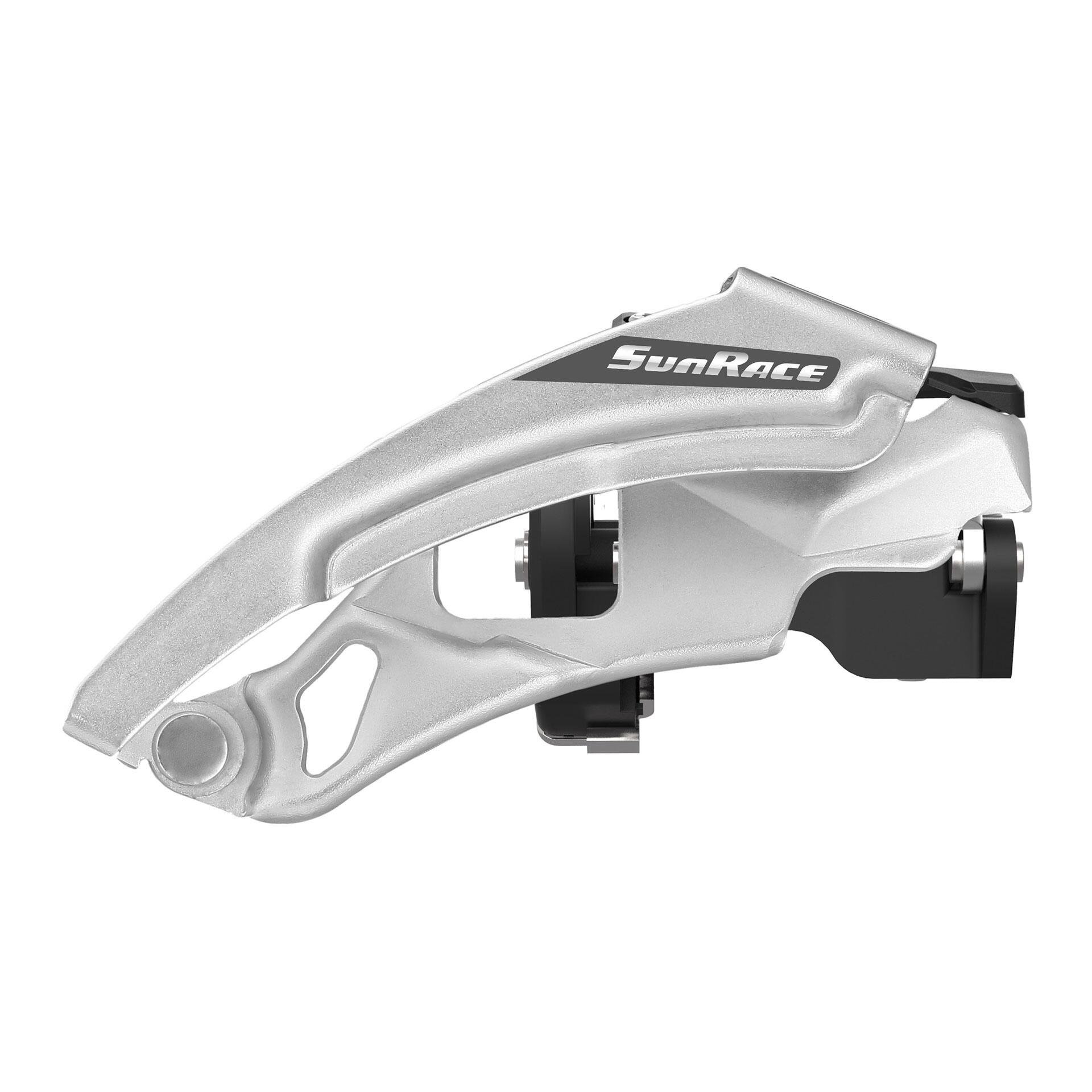 Sunrace - Dérailleur Avant Sunrace 3x7/8 Dual - Dérailleur - Blanc - Taille Unique - Decathlon