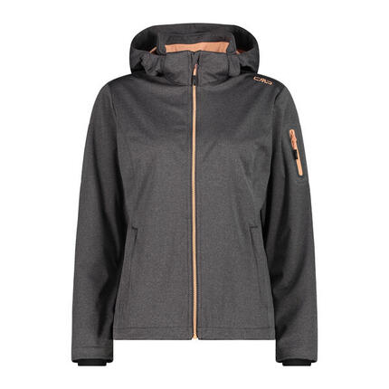 CMP Damen Softshelljacke Woman Jacket Zip Hood 39A5016M