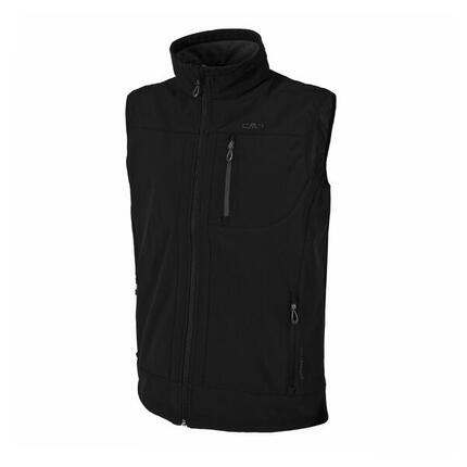 CMP MAN SOFTSHELL VEST NERO 50