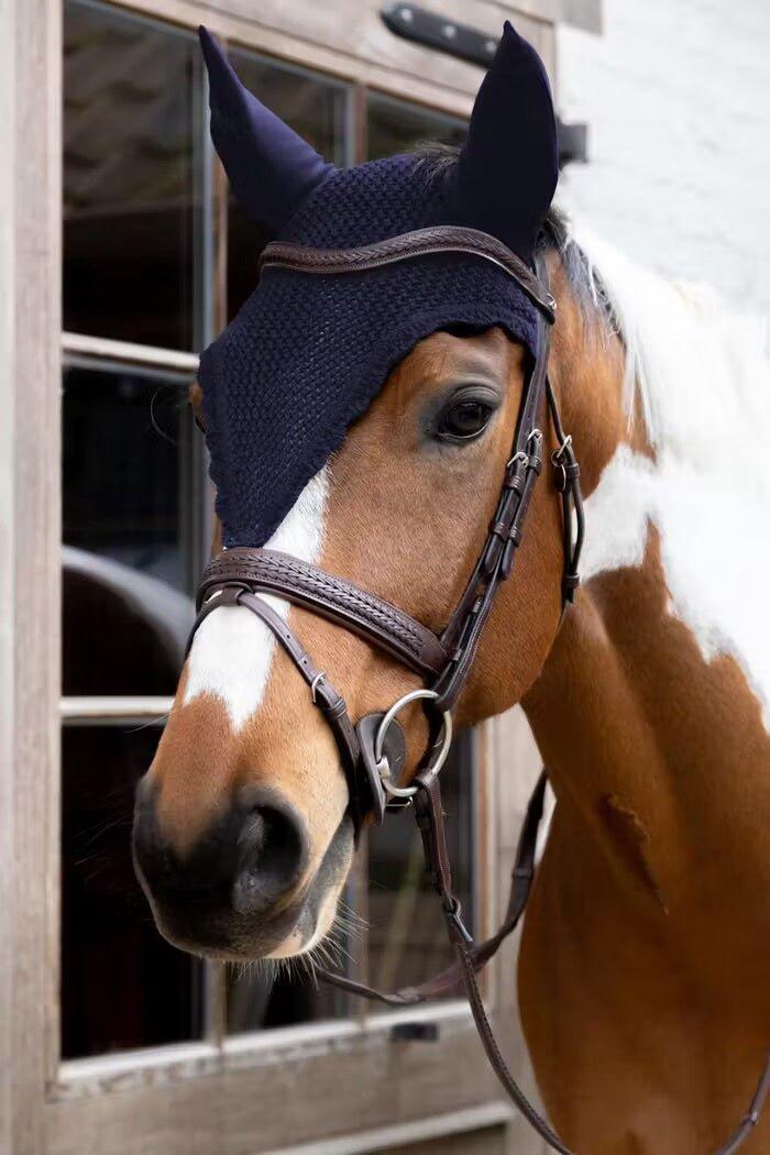Bonnets anti-insetti per cavallo lunghi Kentucky soundless full 4/7