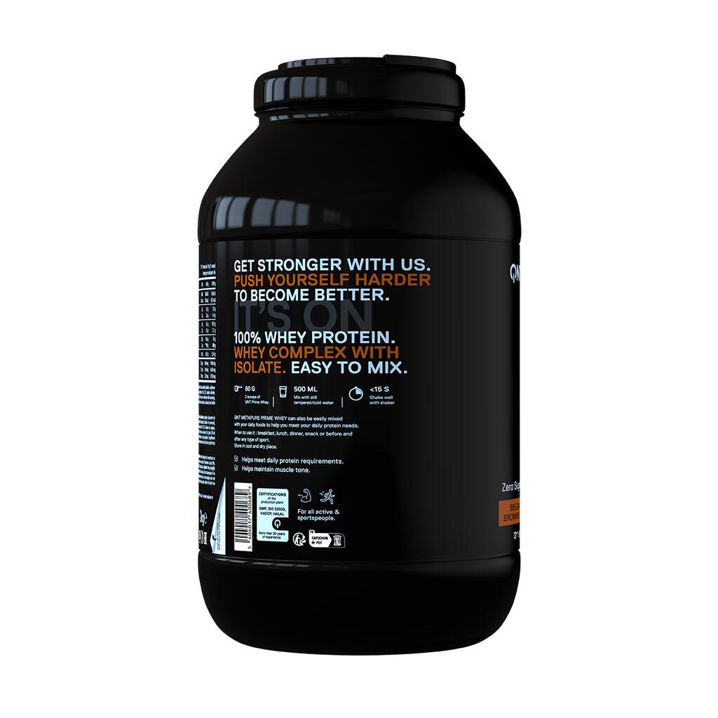Prime Whey 100% Pure Protein – Belgische Schokolade Brownie – 2 kg 3/3