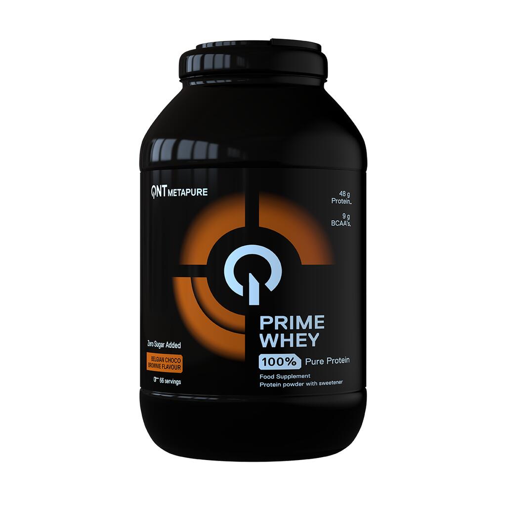 Prime Whey 100% Czysty Białko – Smak Brownie Czekolada Belgijska – 2 kg