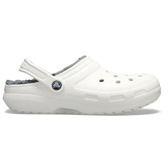Sandały CROCS CLASSIC LINED CLOG Biały