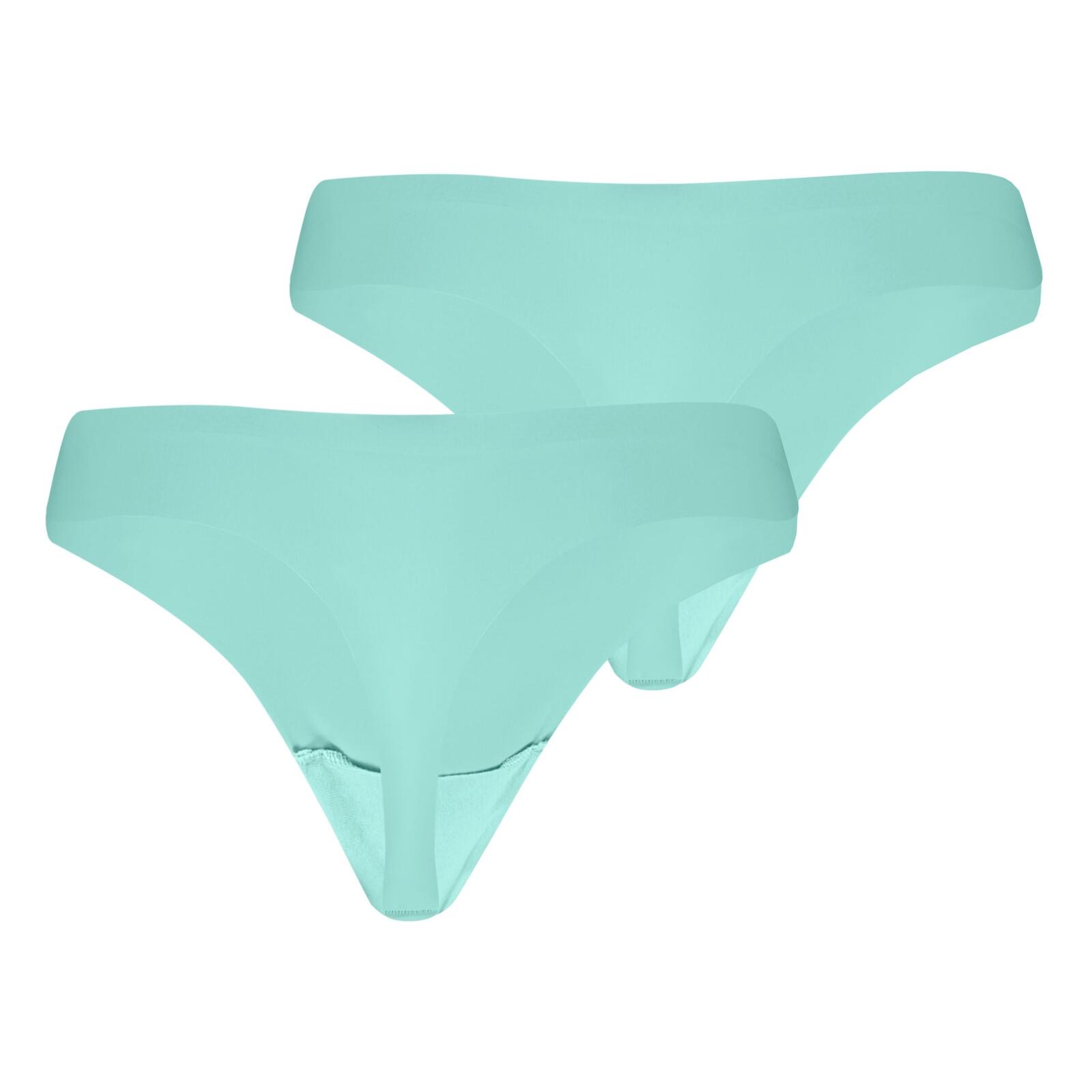 2er Pack Strings weich nahtlos unifarben Damen - Seamless Strings 3/3