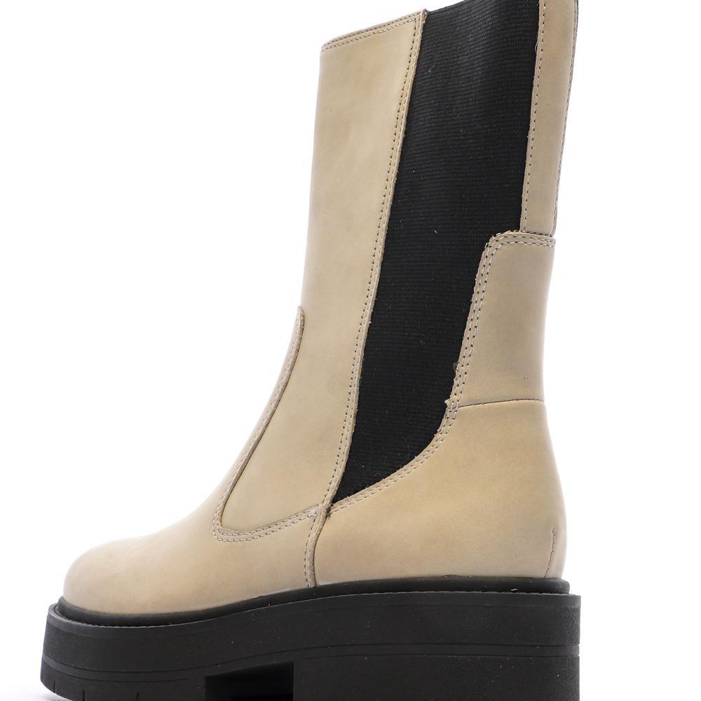 Bottines Beige/Noir Femme Geox Spherica 6/7