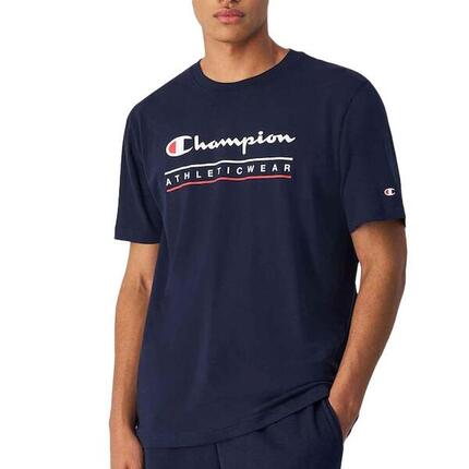 Champion Herren T-Shirt Marineblau Rundhals
