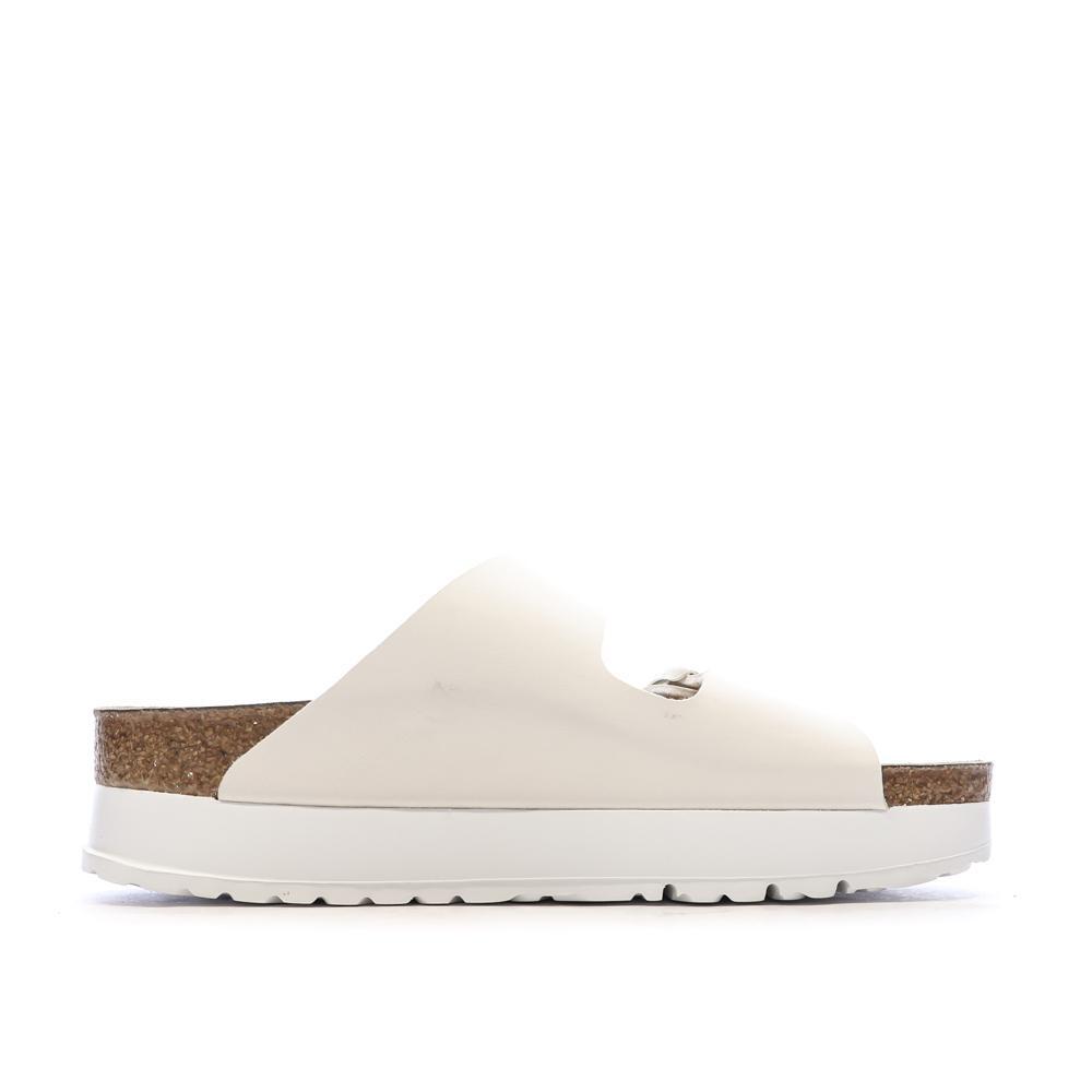 Sandalen Birkenstock Arizona Papflex Beige Dames 2/7