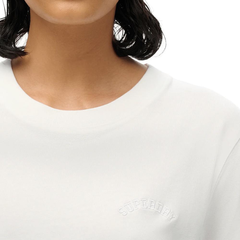 T-Shirt Blanc Femme Superdry W1011644A - XS 2/6