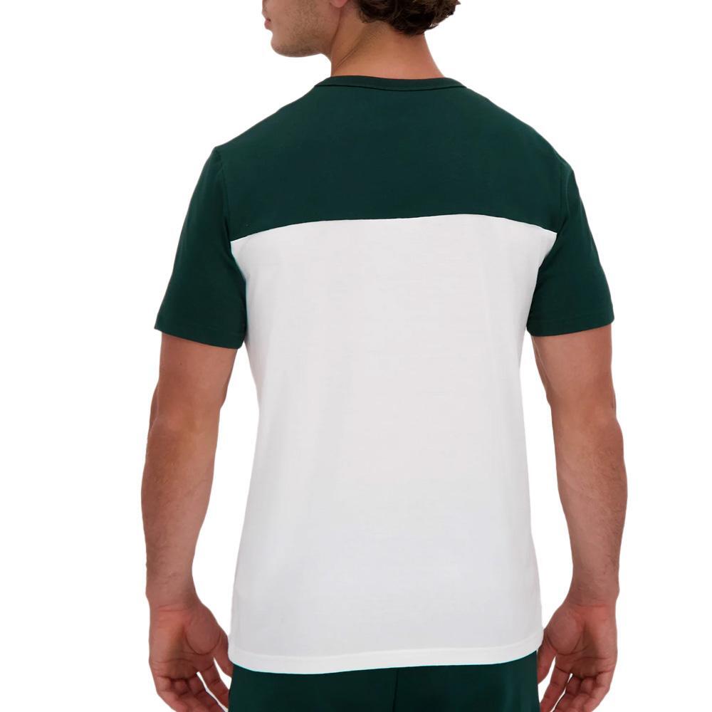 T-Shirt Vert/Blanc Homme Le Coq Sportif Contemporain 2/5