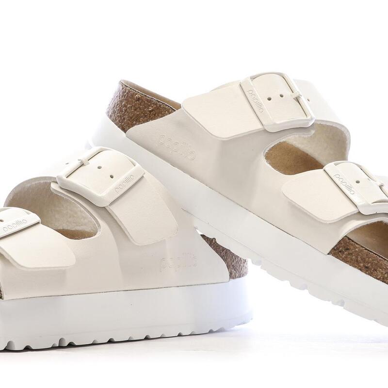 Sandale Beige Birkenstock Arizona Papflex