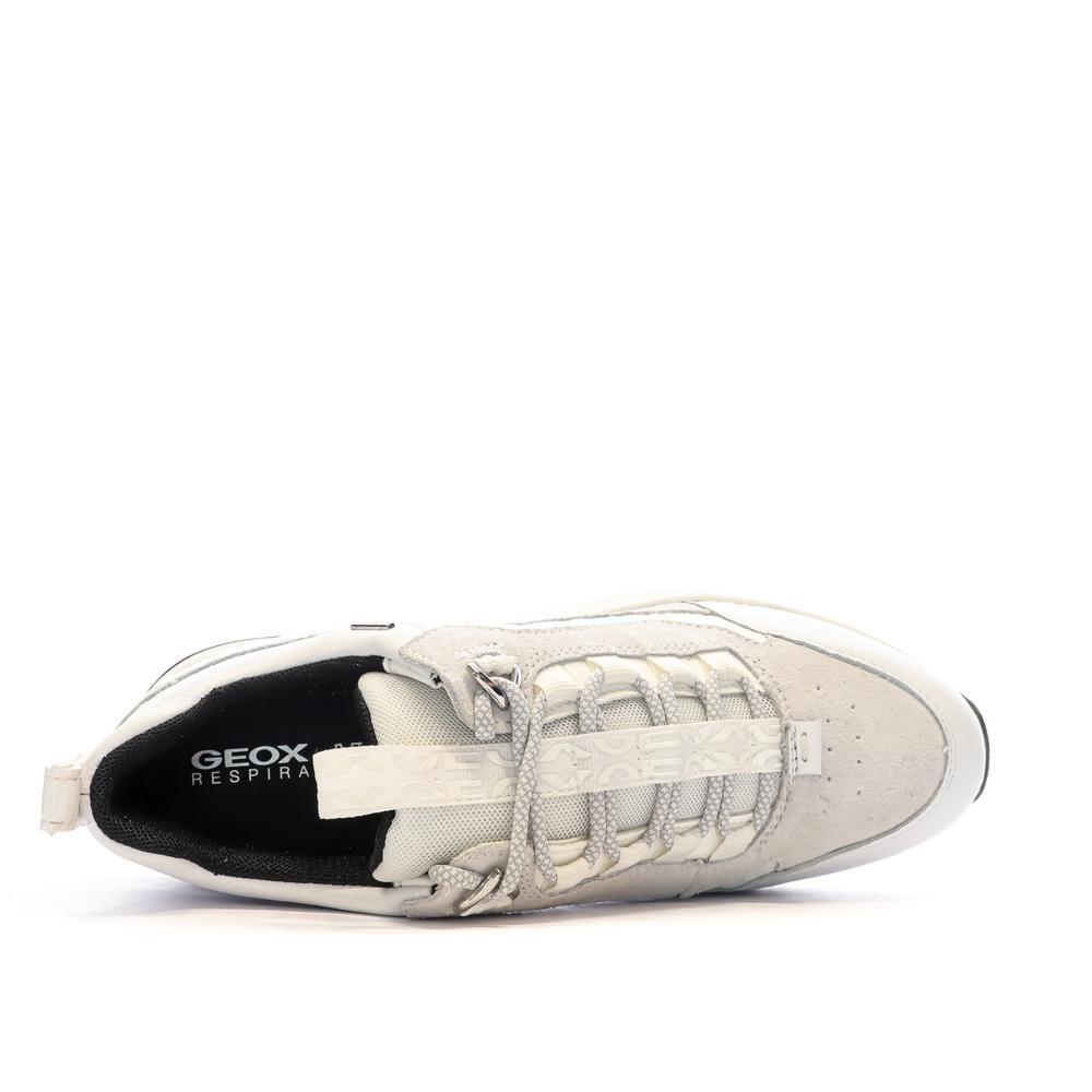 Baskets Blanches Femme Geox Falena 4/7