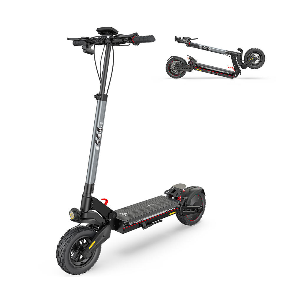 Engwe - Trottinette Électrique Engwe Y400 48v 10,4ah 500w Pneus 10 Pouces - Trottinette Électrique - Gris - No Size - Decathlon