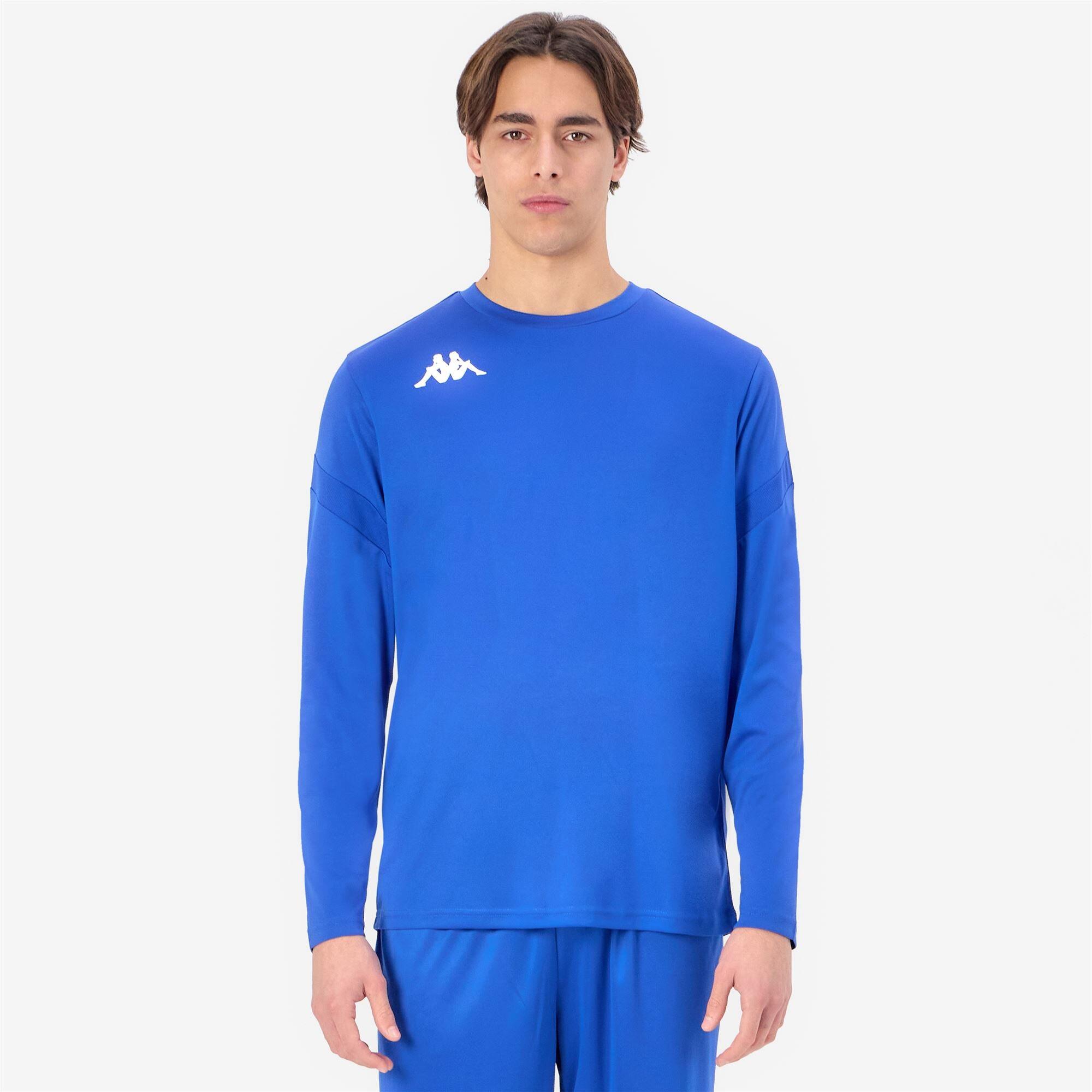 Maglie gioco da bambino in poliestere blu da calcio 5/7