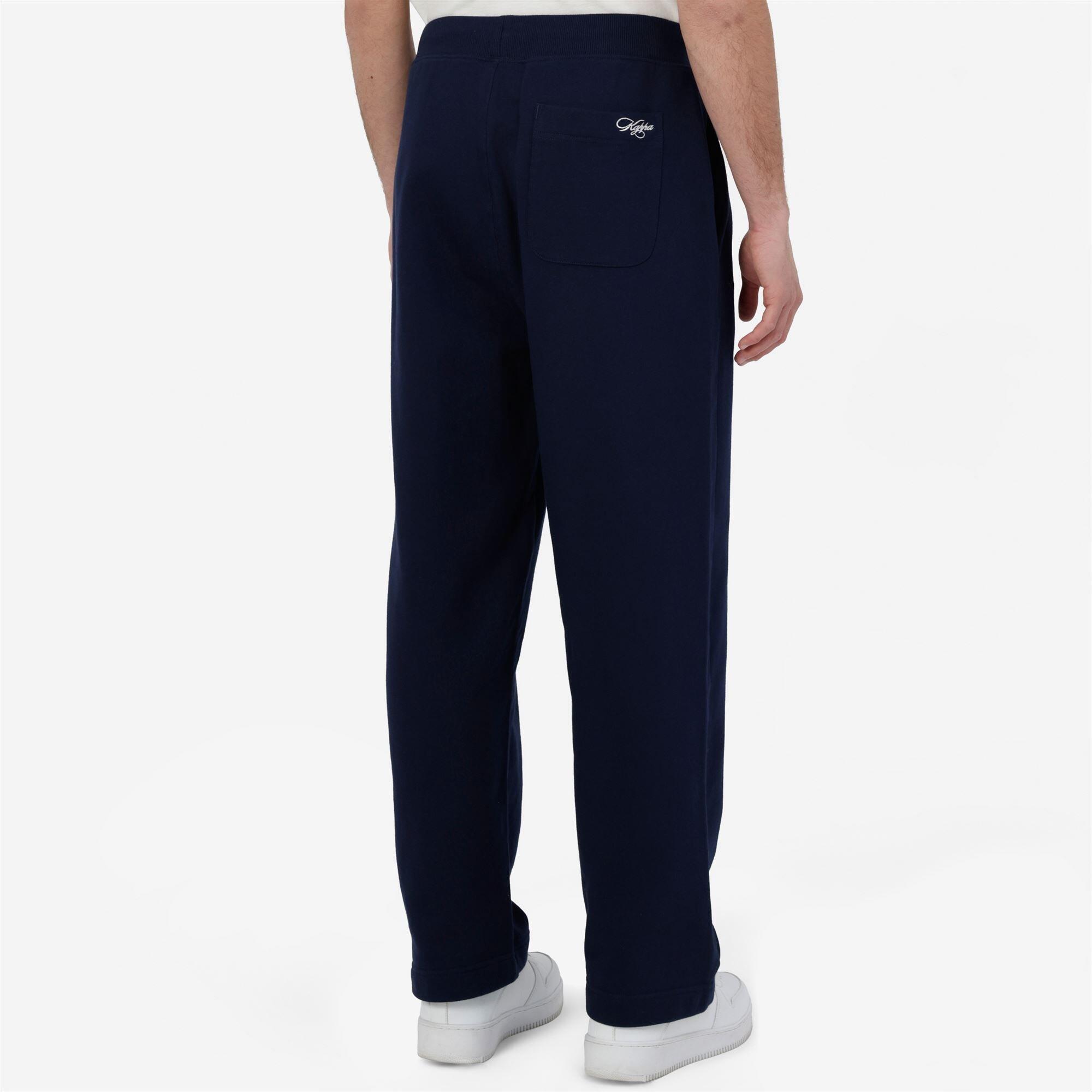 Pantaloni tuta da uomo in cotone blu da streetwear sportivo 6/6