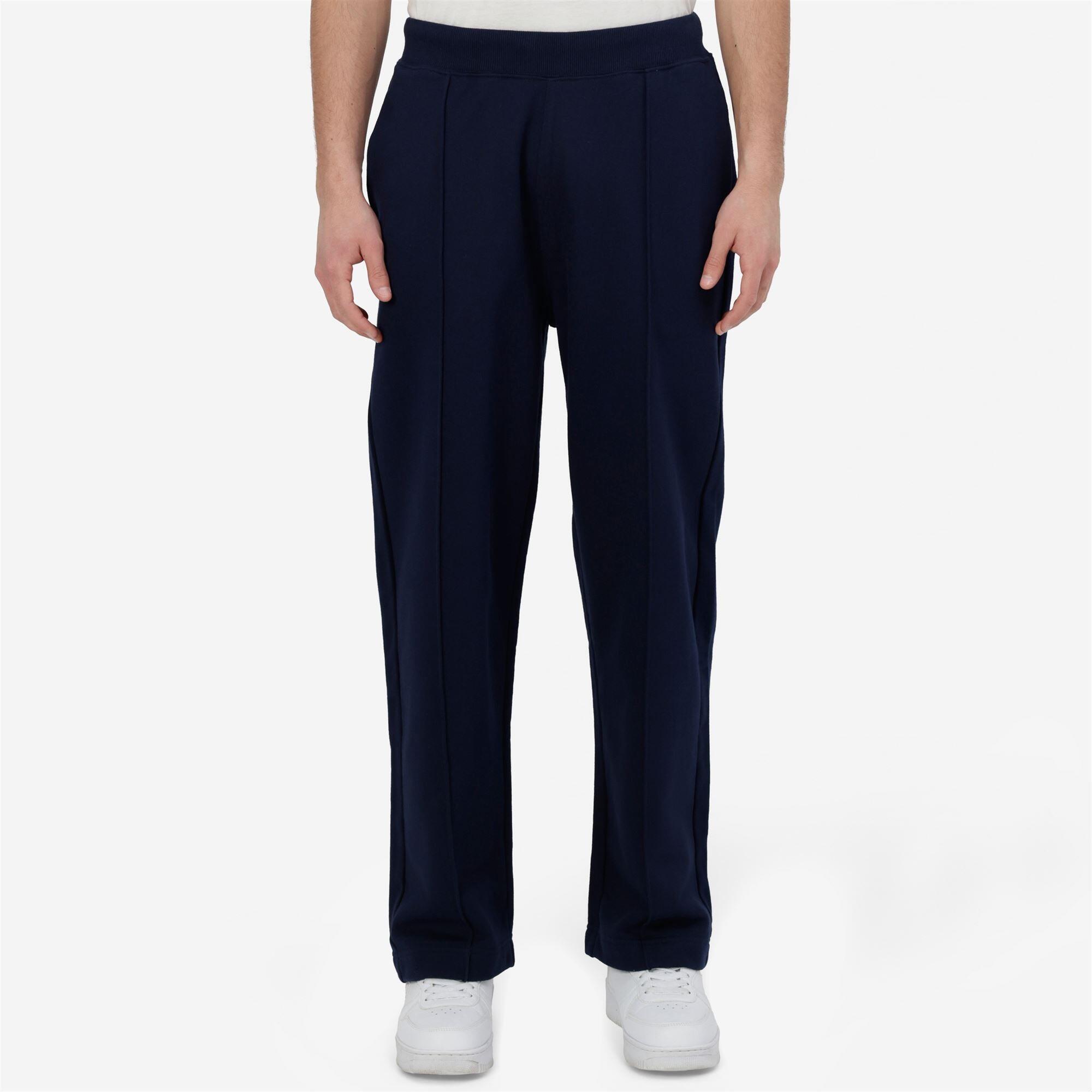 Pantaloni tuta da uomo in cotone blu da streetwear sportivo 4/6