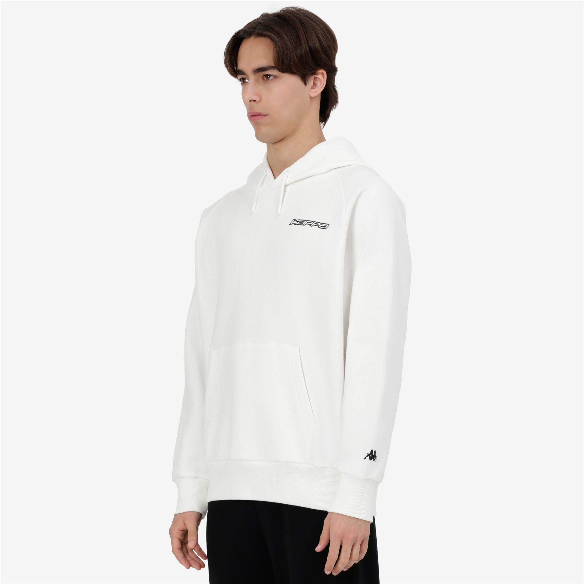 Felpa da uomo in cotone grigio da streetwear sportivo 6/6