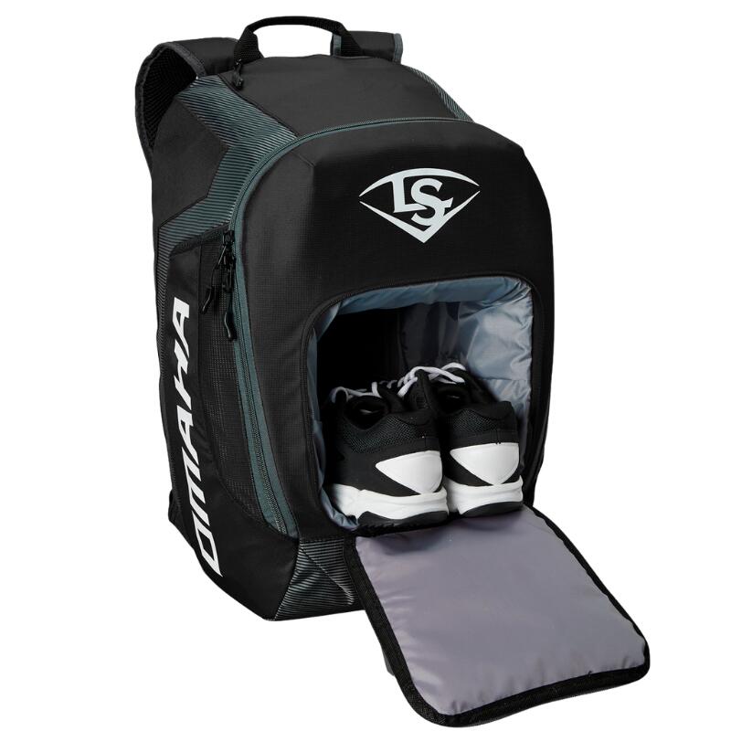 Rucksack für Baseball - Softball - Mit zwei Taschen für Schläger 7/7