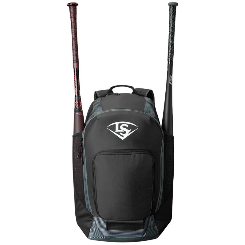 ZOEA Baseball Bat Bag, Backpack, T-Ball and Softball Youth Equipment & Equipment, Large Capacity for 2 Bats, Helmet, Gloves, Shoes, Helmet Holder and Includes Fence Hook (Green