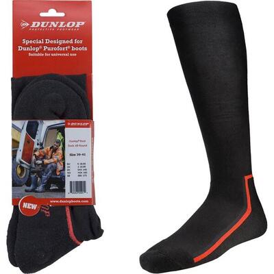 Dunlop Stiefelsocken Boot Sock All Round schwarz Gr. 45-47