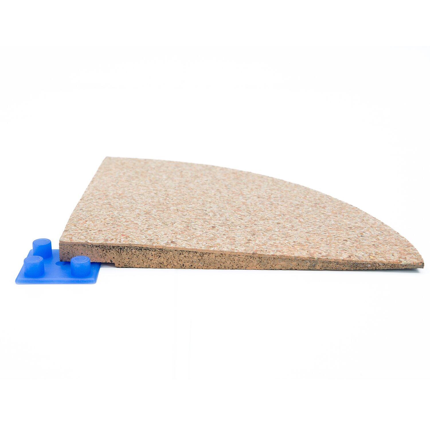 Sportboden Connect Eckstück, Beach 25x25x2 cm Fitness / Krafttraining Unisex 4/4