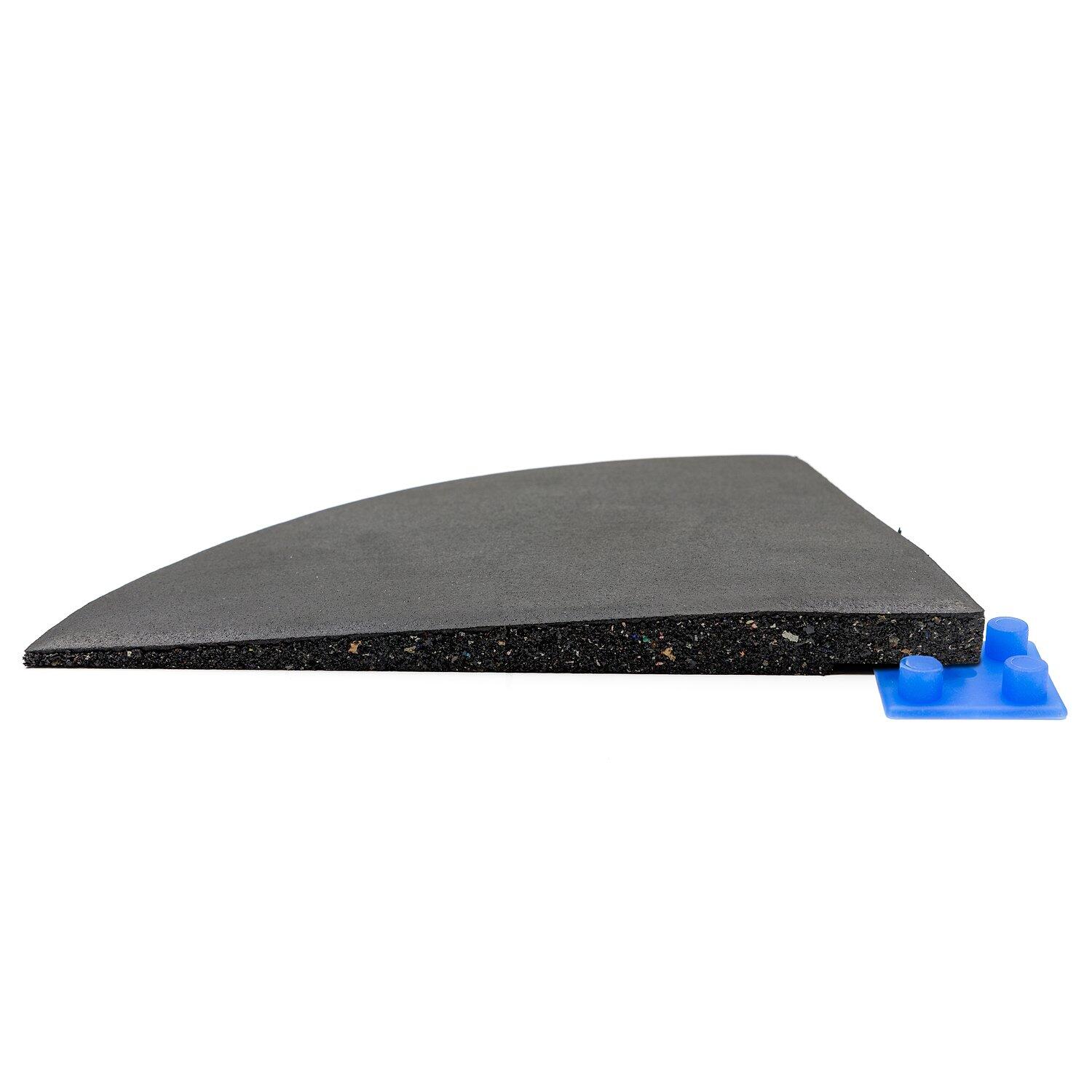 Sportboden Connect Eckstück, Pure Black 25x25x2 cm Fitness / Krafttraining 4/4