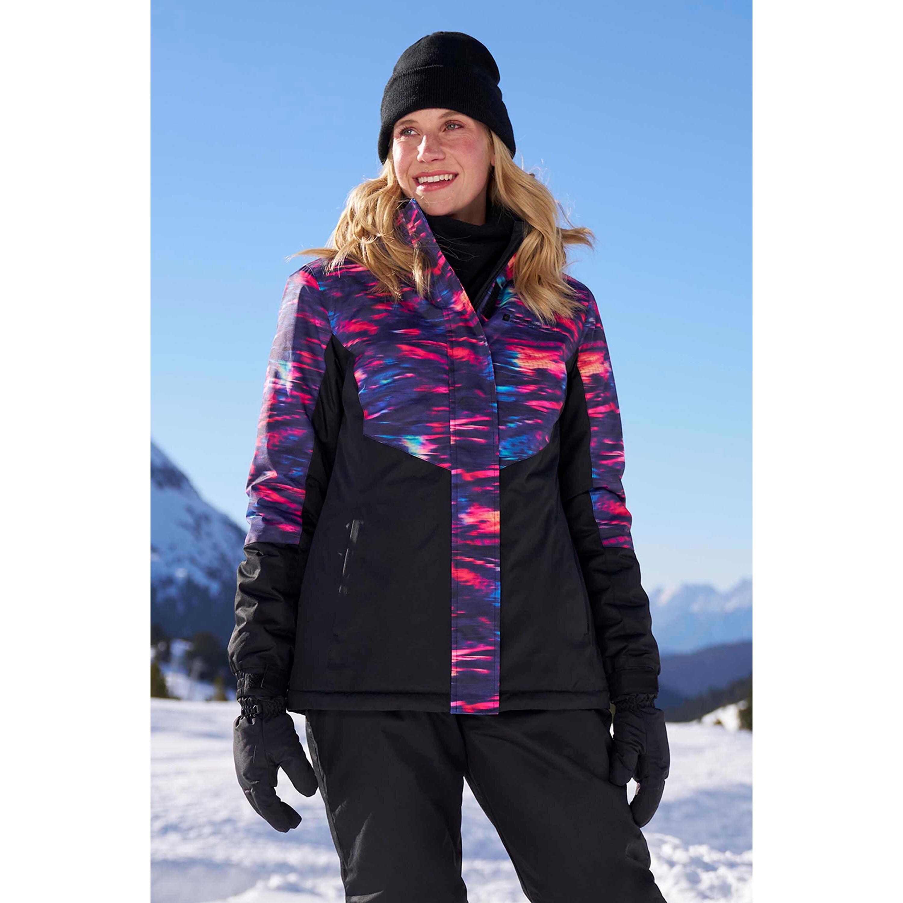 Mountain Warehouse Womens/Ladies Dawn II Printed Ski Jacket
