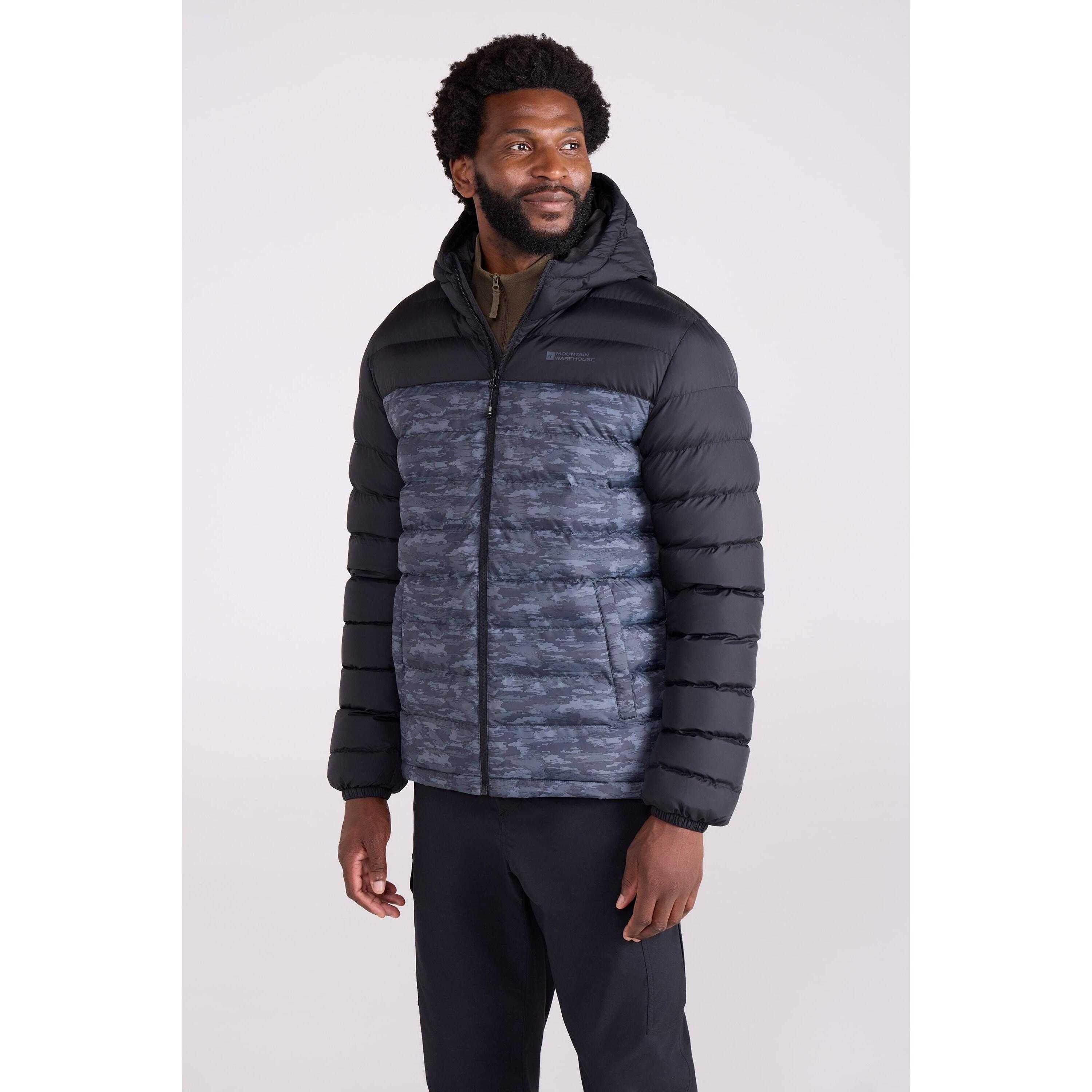 Mountain Warehouse Mens Seasons II Camo Padded Jacket