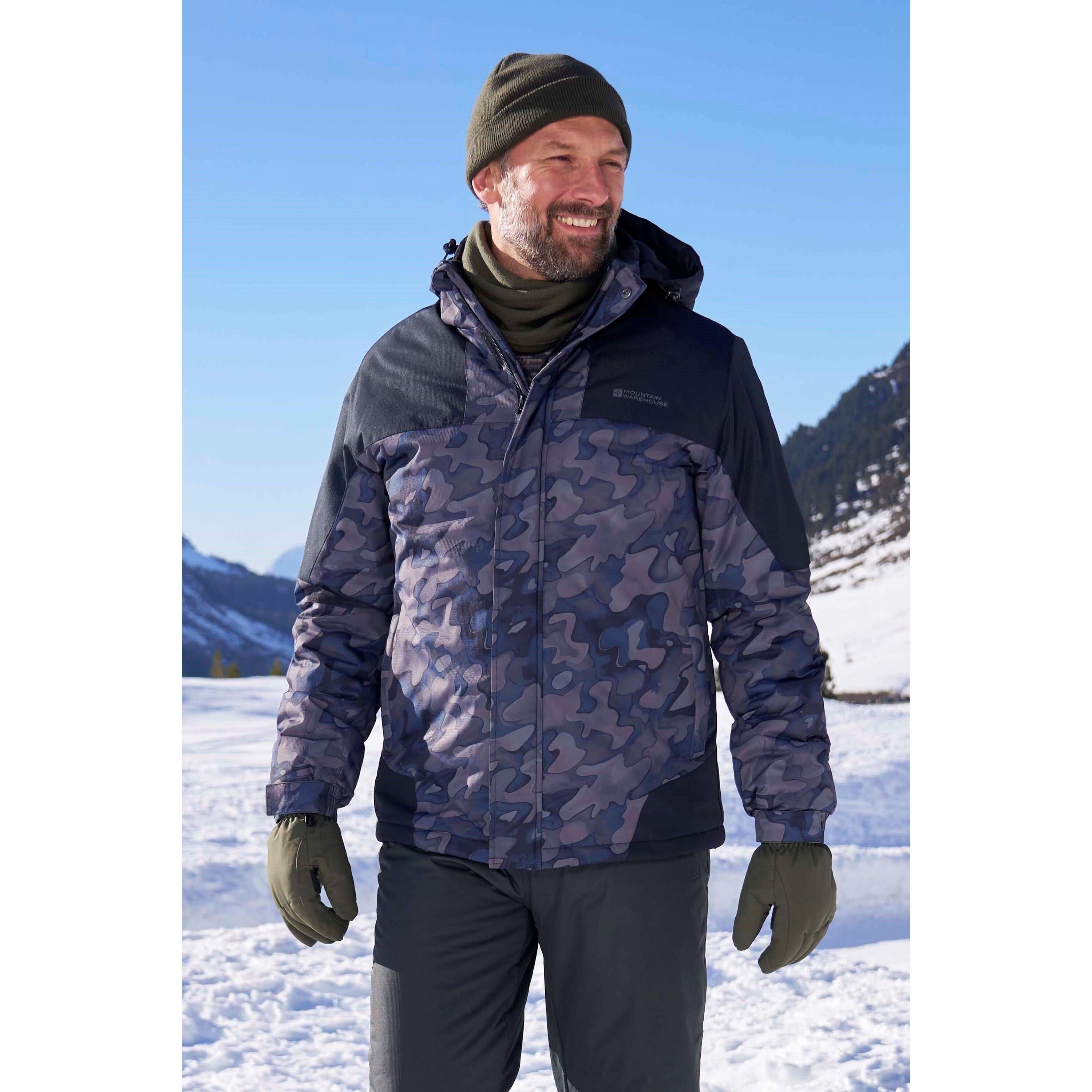 Mountain Warehouse Mens Shadow II Printed Ski Jacket