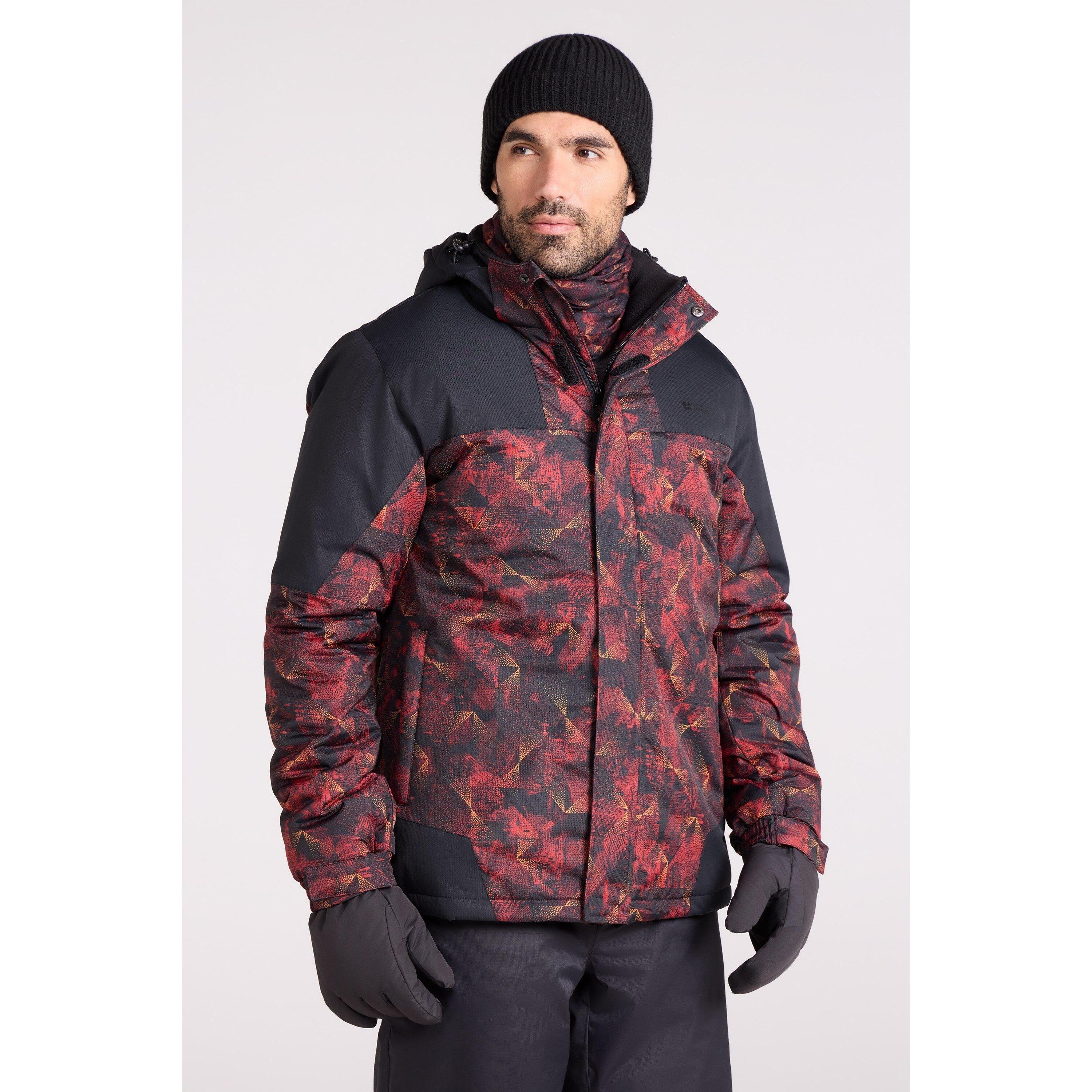 Mountain Warehouse Mens Shadow II Printed Ski Jacket