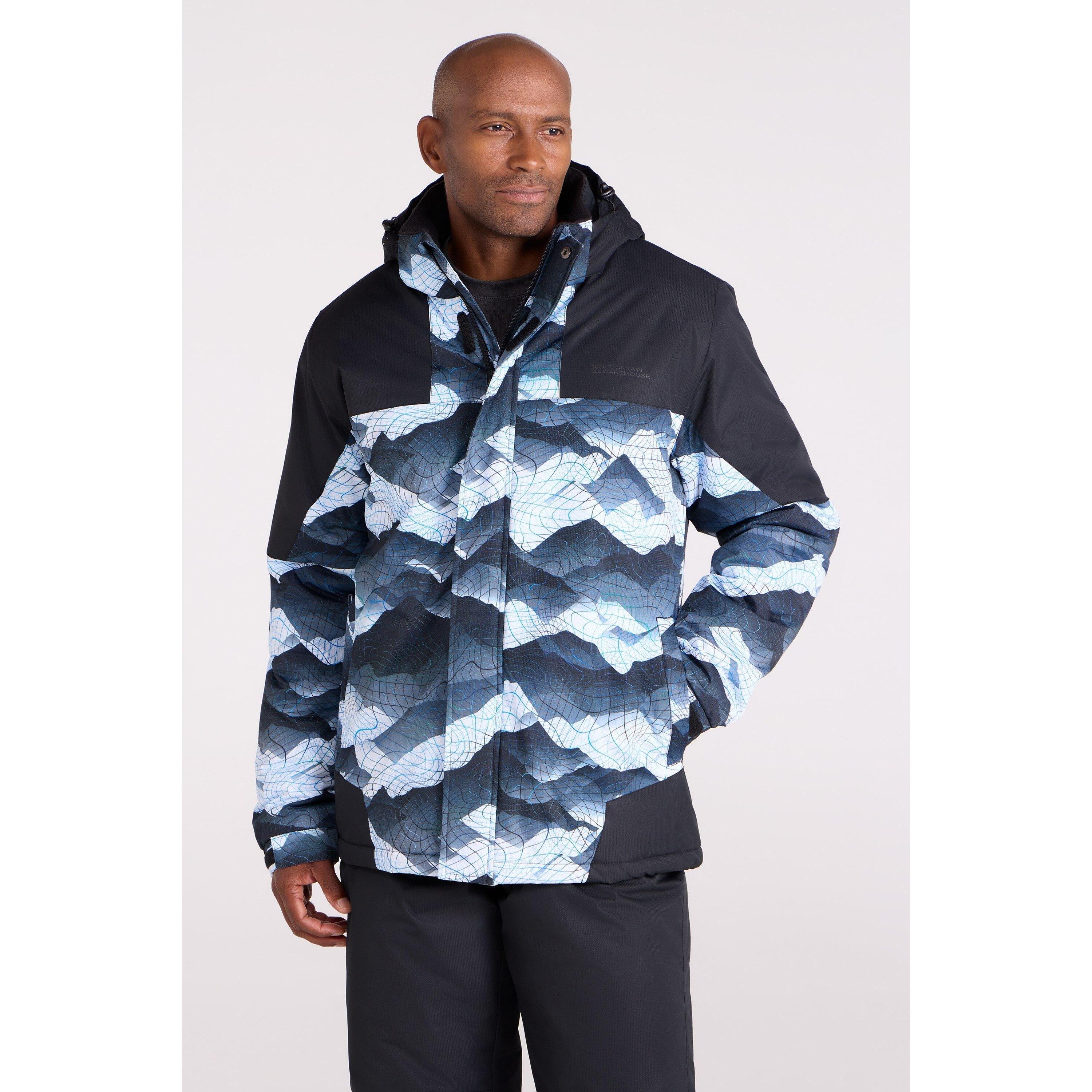 Mountain Warehouse Mens Shadow II Printed Ski Jacket